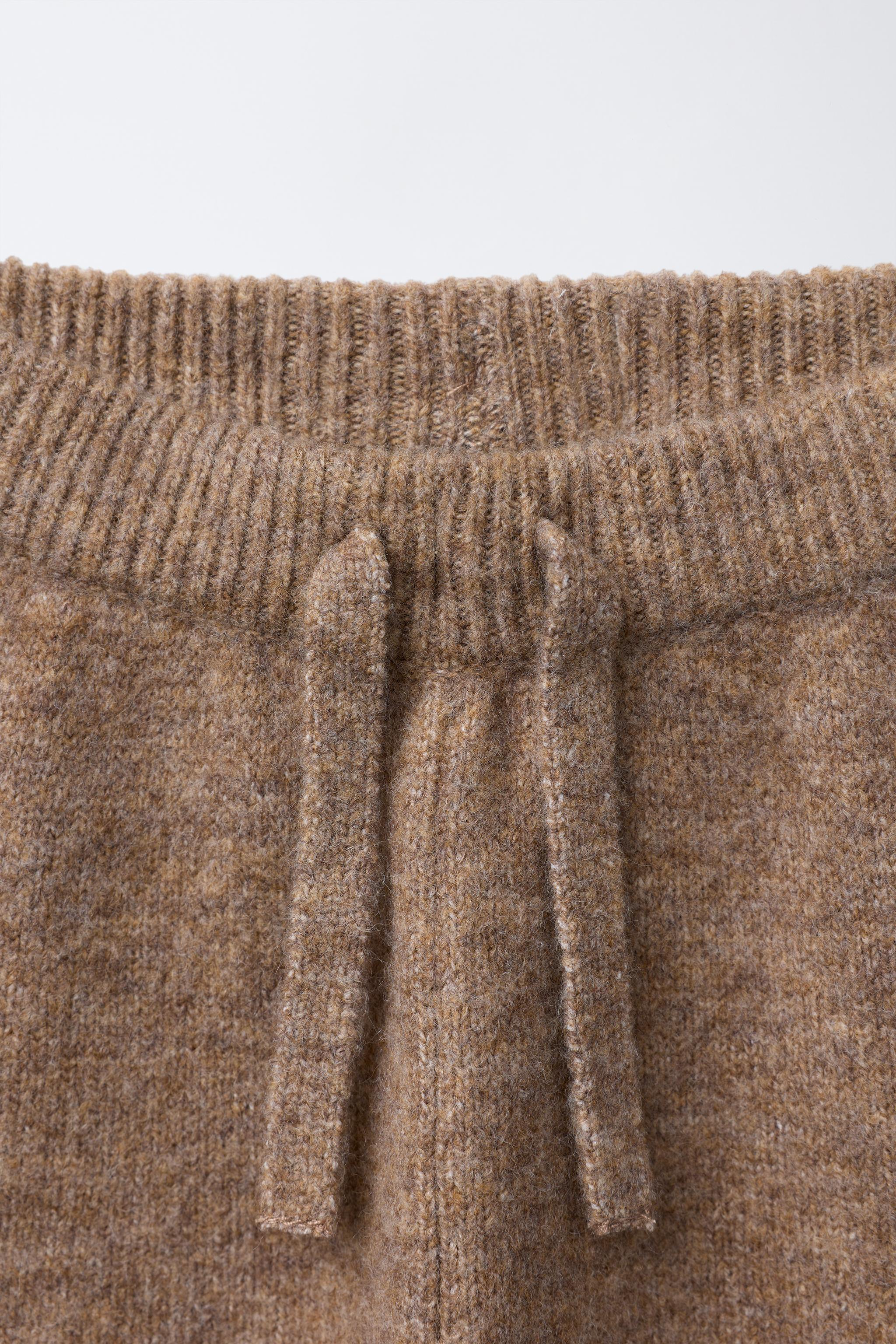 PANTALON DE JOGGING EN MAILLE AU TOUCHER DOUX